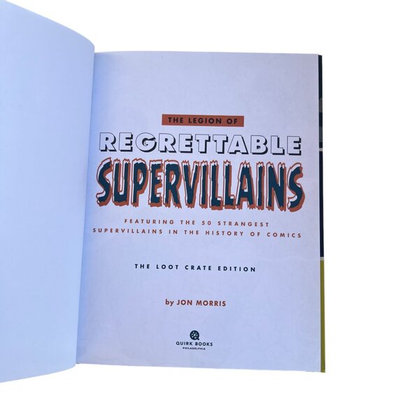 The Legion of Regrettable Supervillains The Loot Crate Edition Book - Picture 3 of 5